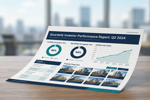 Property Management report automation example
